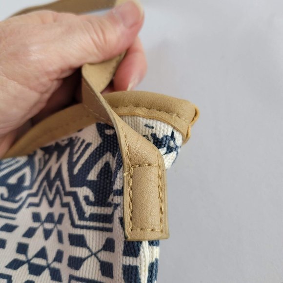 Women Bag Crossbody Mobile Phone Cotton Canvas  Purse Wallet Shoulder Beach Boho - Picture 4 of 11